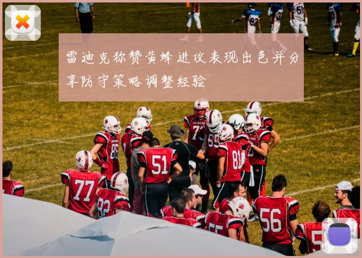 雷迪克称赞黄蜂进攻表现出色并分享防守策略调整经验